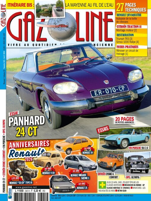 Title details for Gazoline by Editions Lariviere SAS - Available